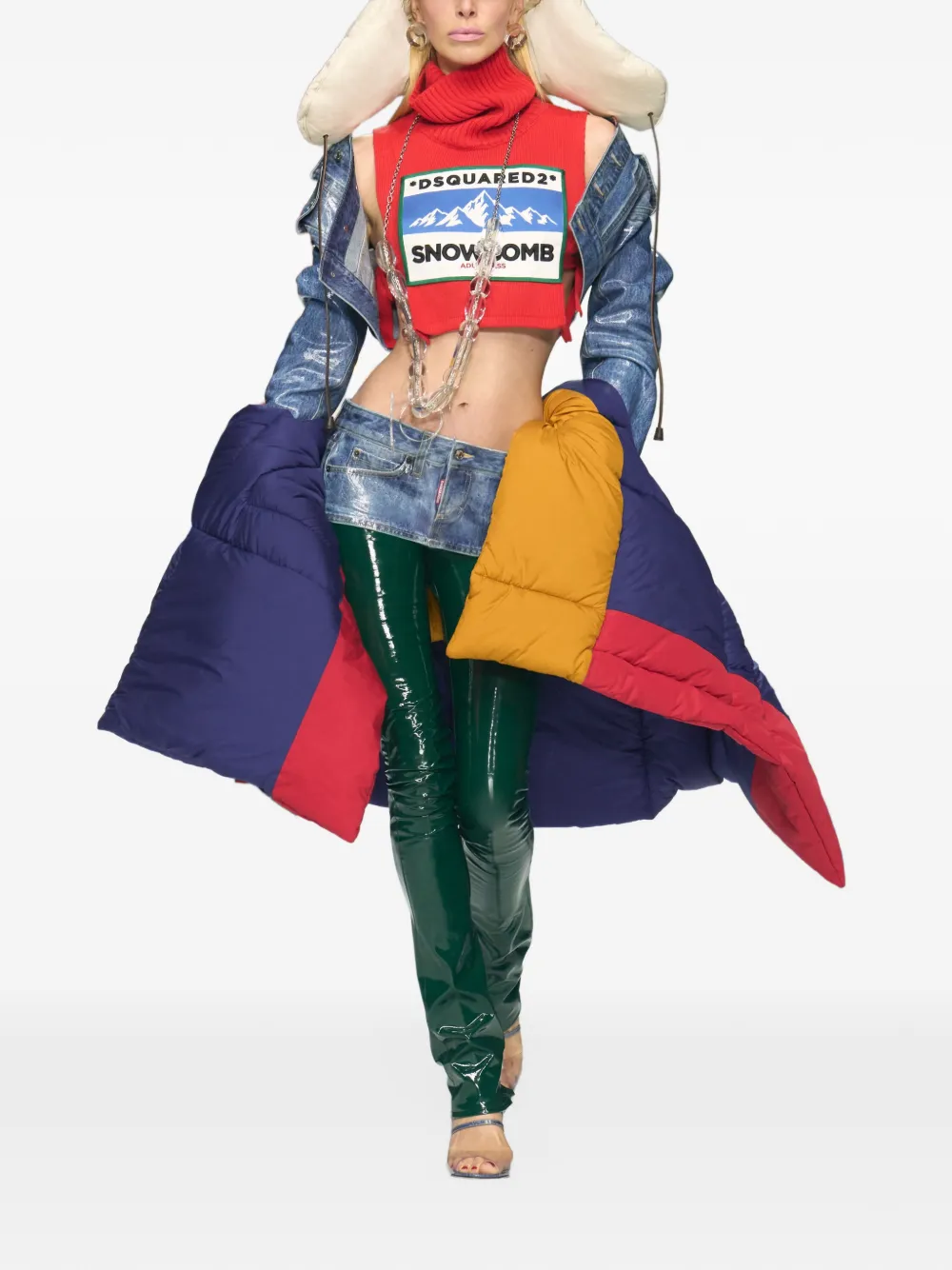 DSQUARED2 Dean denim jack Blauw