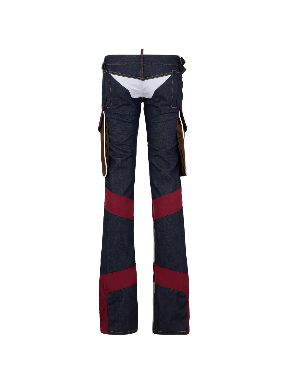 DSQUARED2 Venus ski-jeans met vlakken Blauw