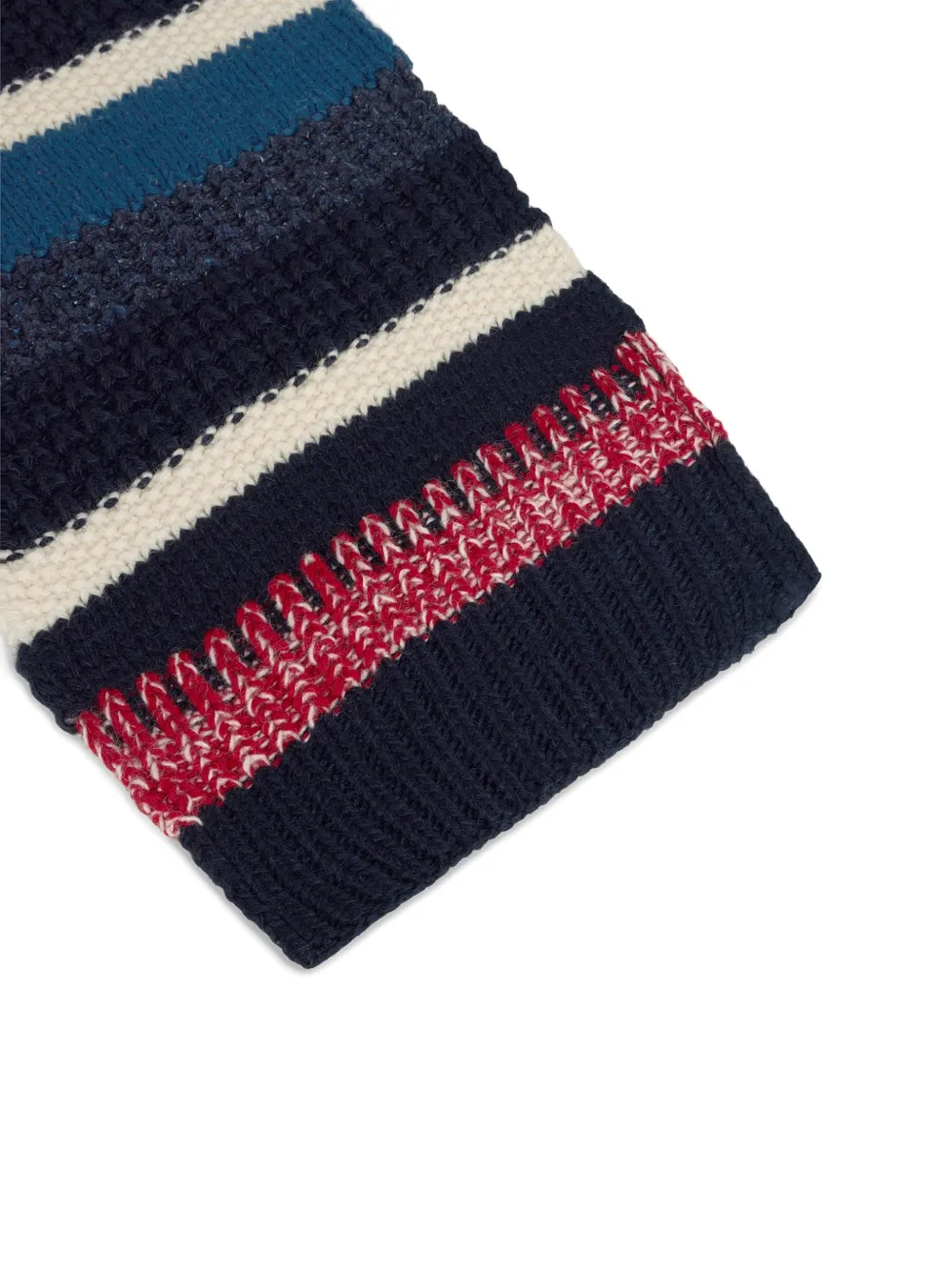 DSQUARED2 Après Ski gebreide sjaal Blauw