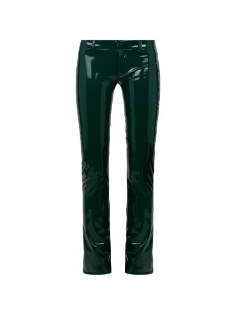 DSQUARED2 patent-effect trousers
