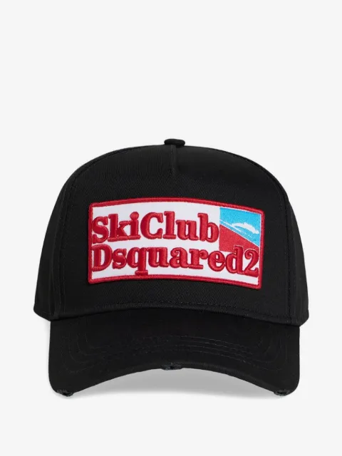 DSQUARED2 gorra de béisbol con parche del logo