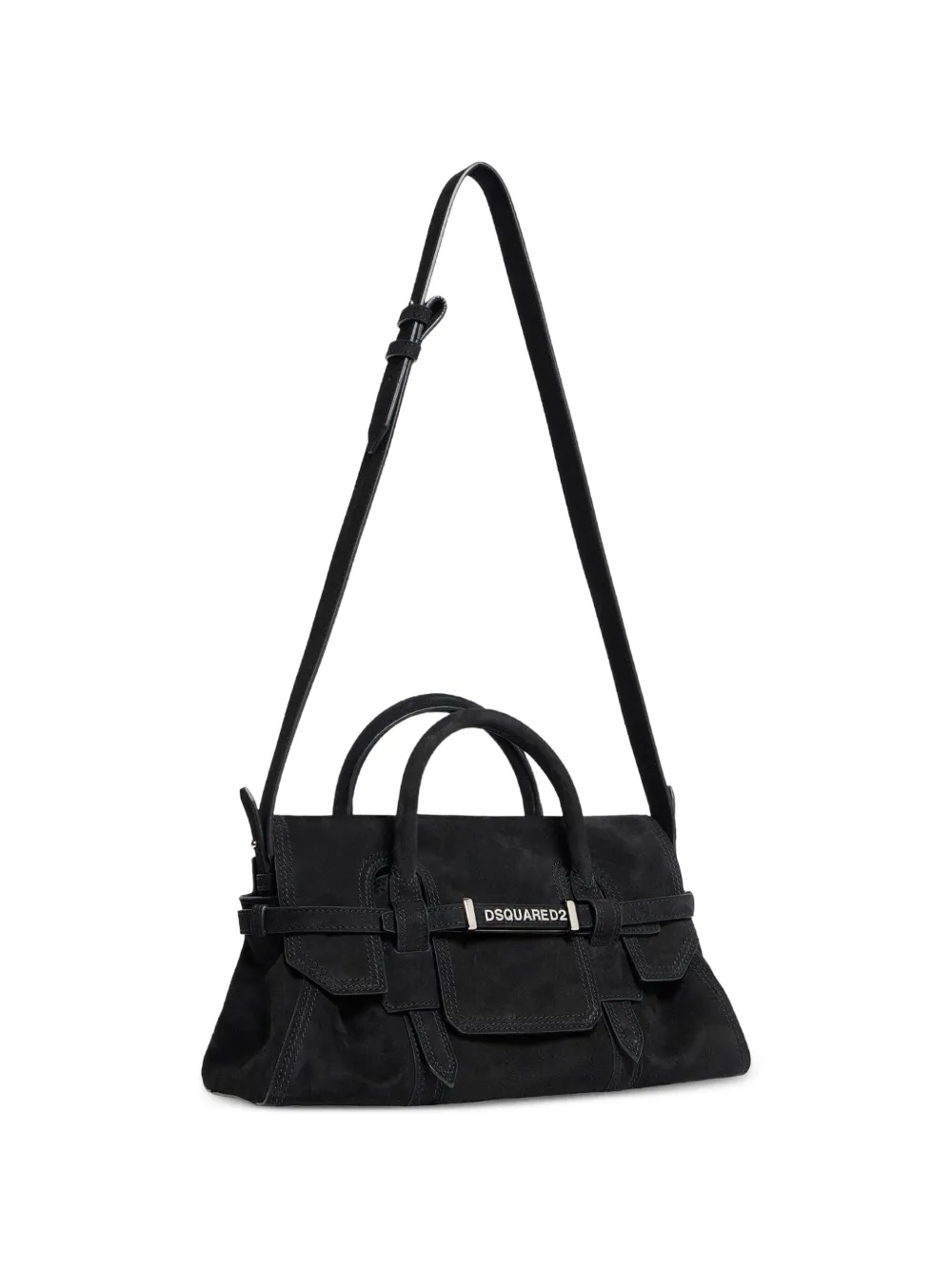 DSQUARED2 Suède shopper Zwart