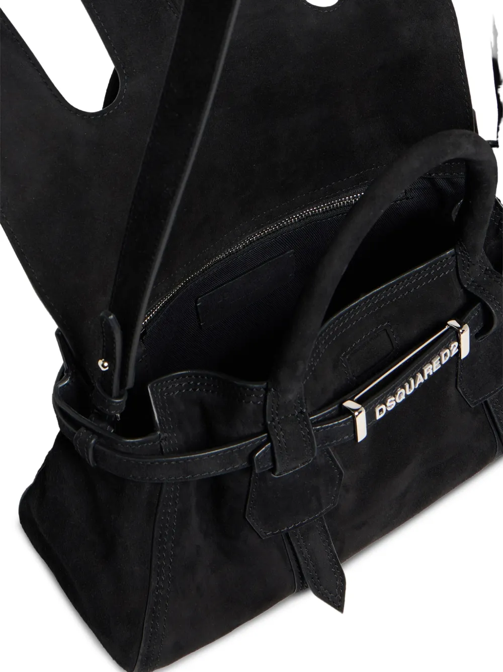 DSQUARED2 Suède shopper Zwart