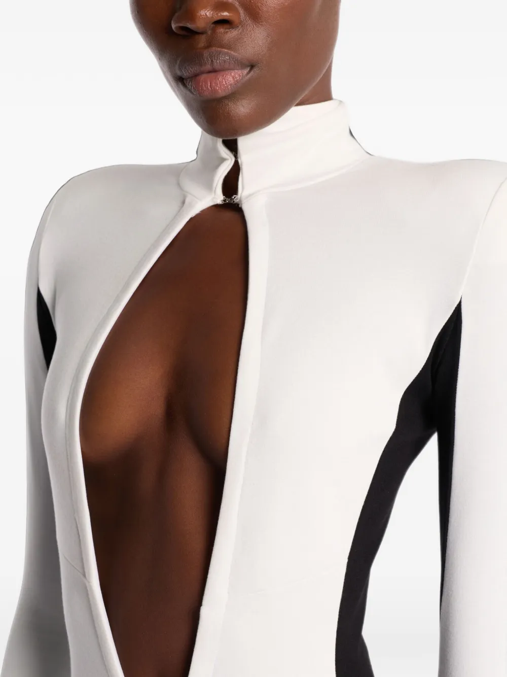 DSQUARED2 Jumpsuit met colourblocking Wit