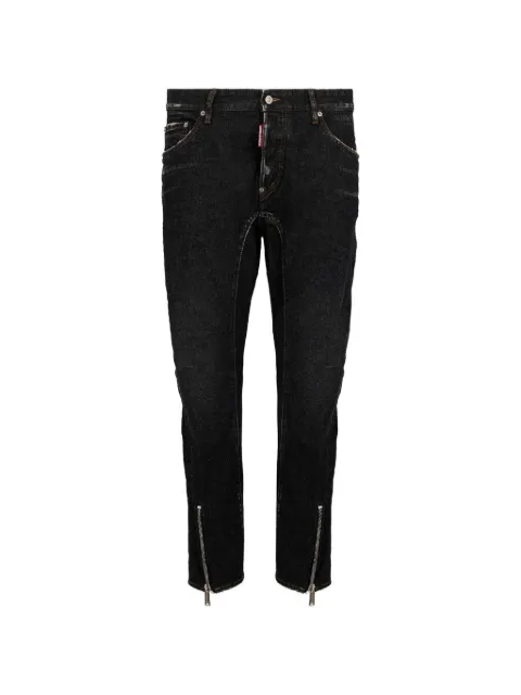 DSQUARED2 zip-detail biker jeans
