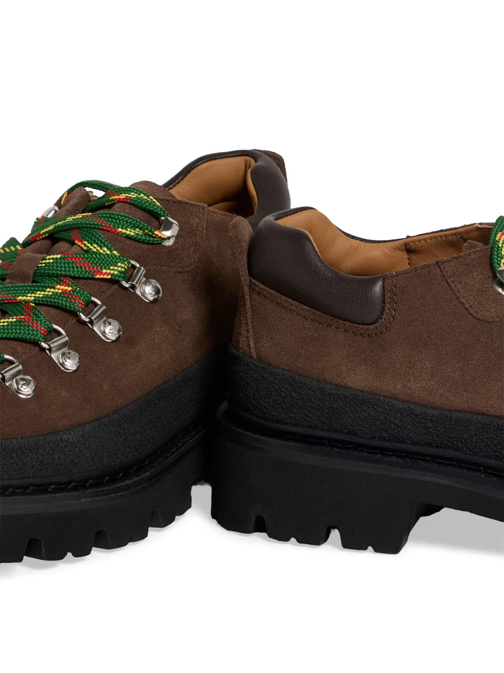 DSQUARED2 Suède veterschoenen Bruin
