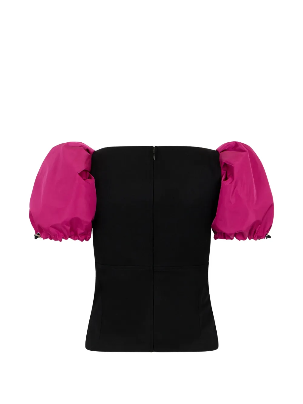 DSQUARED2 Snow-Tech top met pofmouwen Zwart