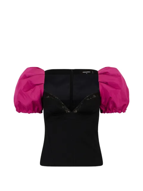 DSQUARED2 snow-tech bustier top