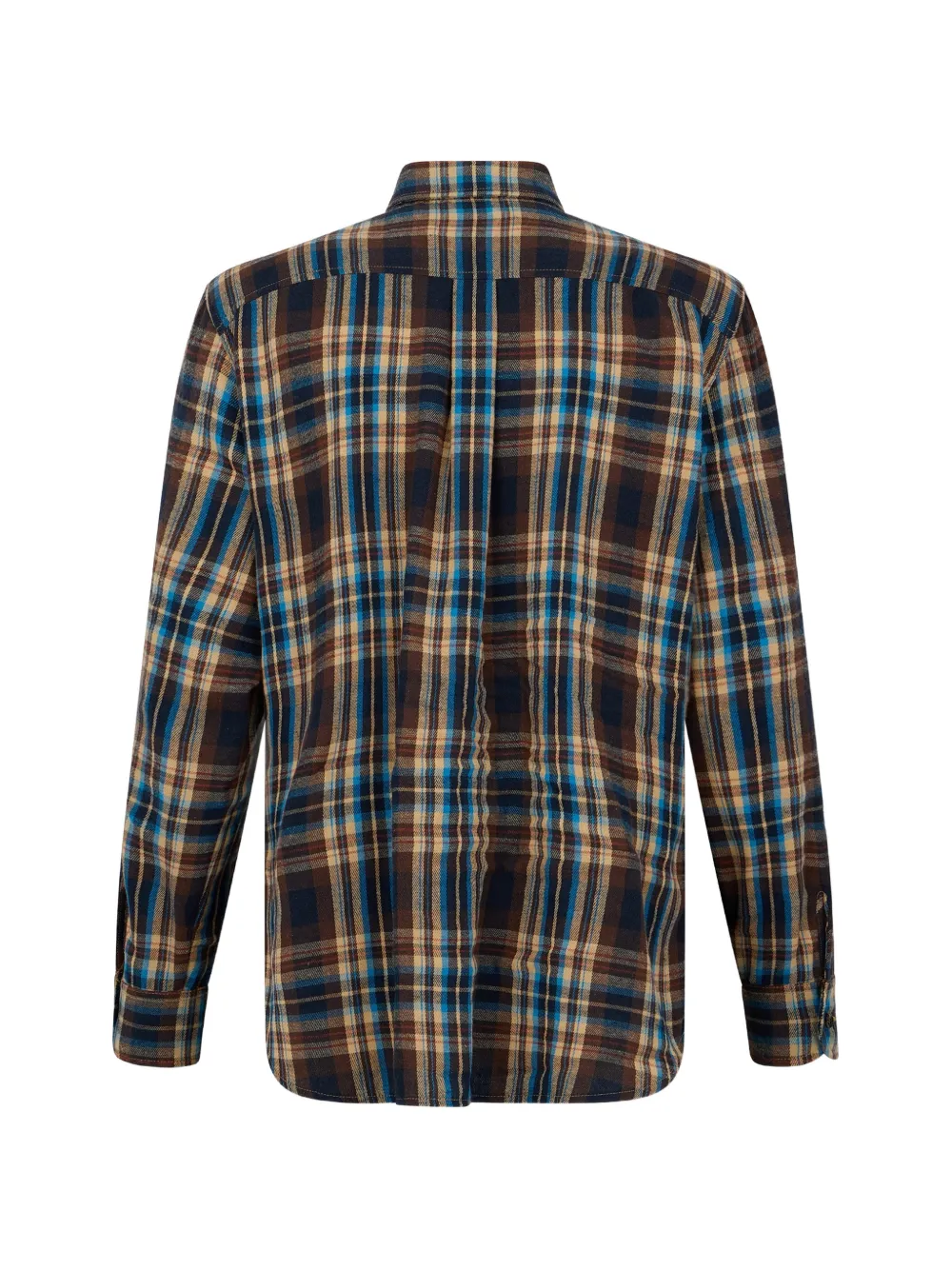 DSQUARED2 Canadian button-down geruit overhemd Bruin