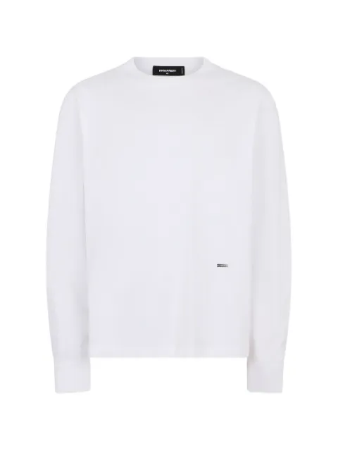 DSQUARED2 logo-plaque sweater