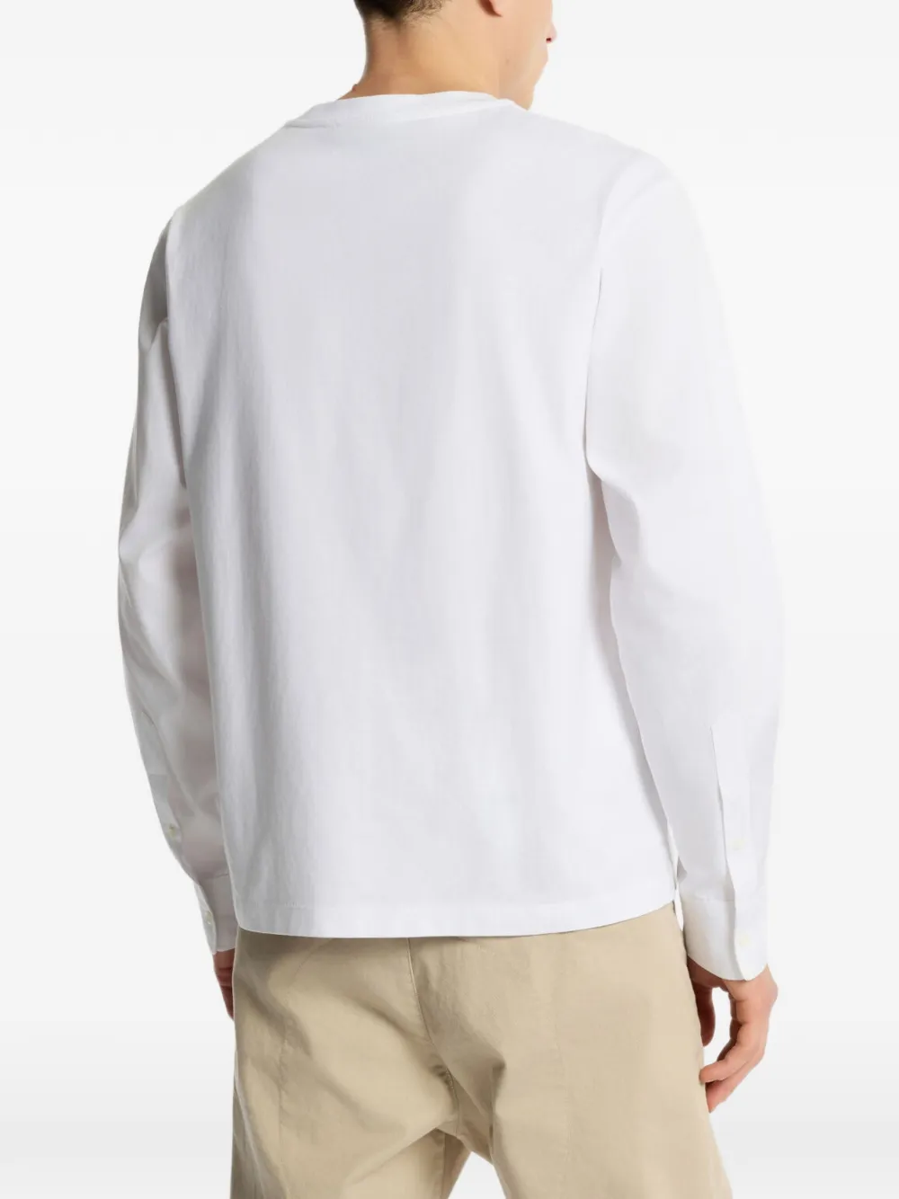 DSQUARED2 Sweater met logoplakkaat Wit