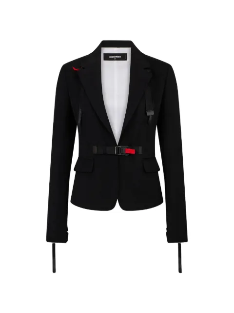 DSQUARED2 Snow-Tech buckle-fastening blazer