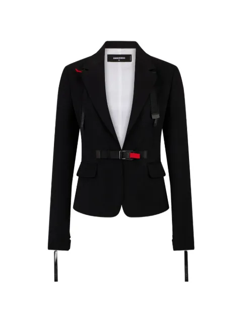 DSQUARED2 blazer Snow-Tech à boucle