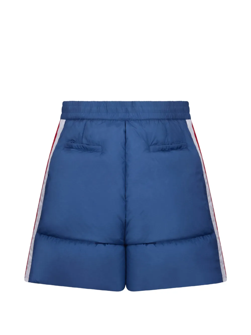 DSQUARED2 Gewatteerde shorts met zijstreep Blauw