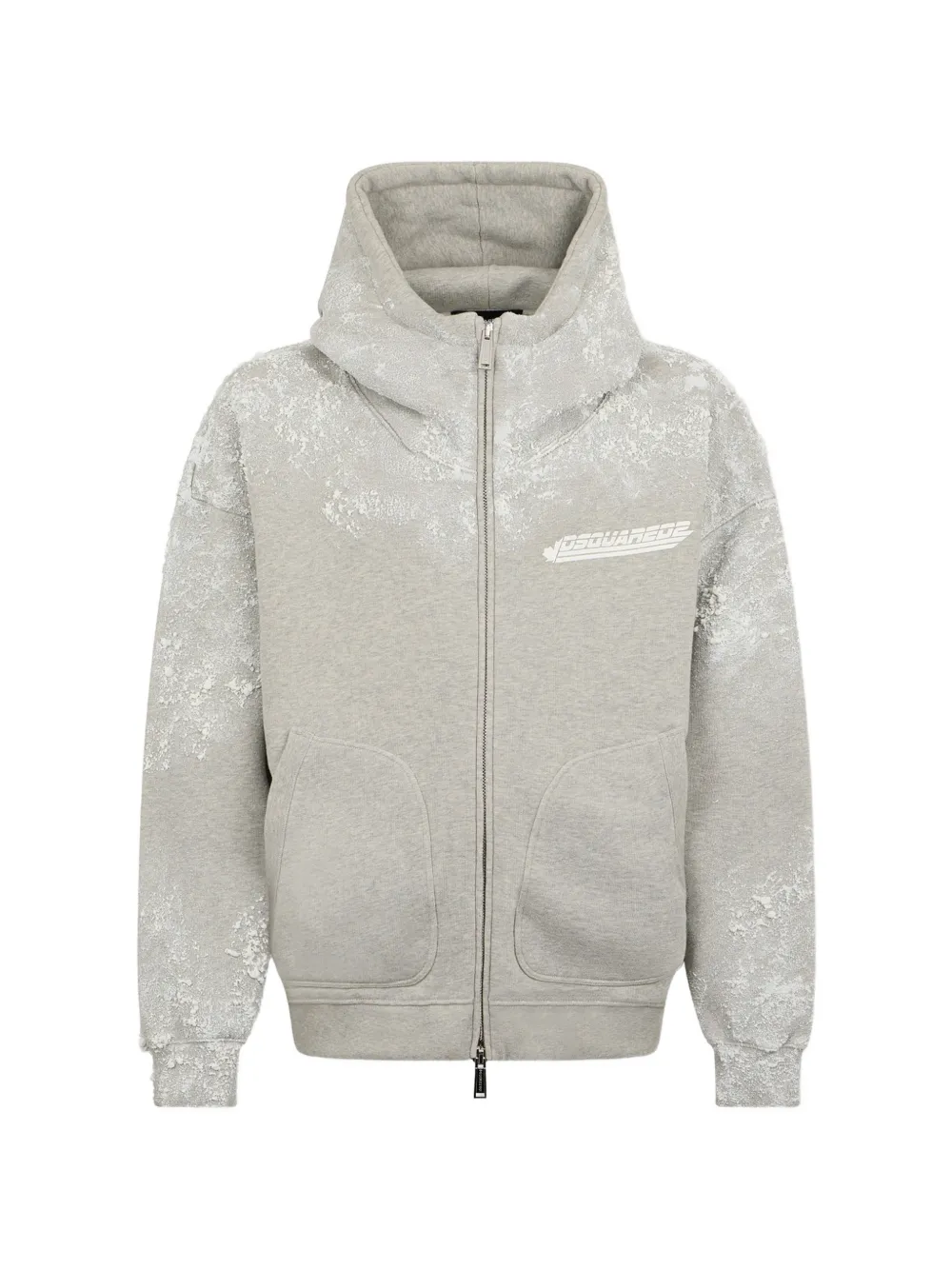 DSQUARED2 Felpa con cappuccio - Grigio