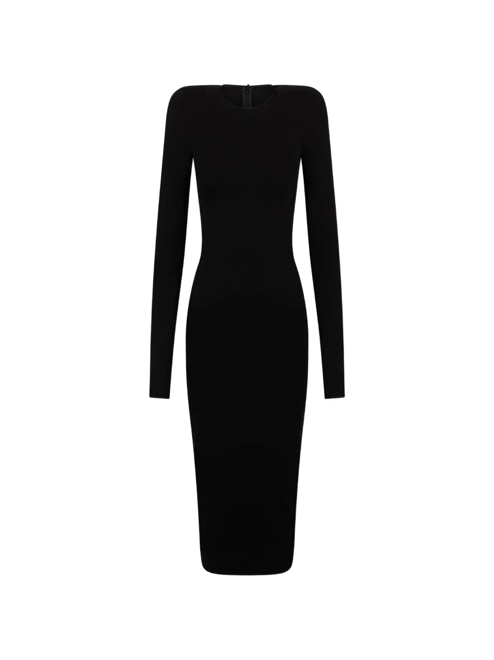 DSQUARED2 Abito midi a maniche lunghe - Nero