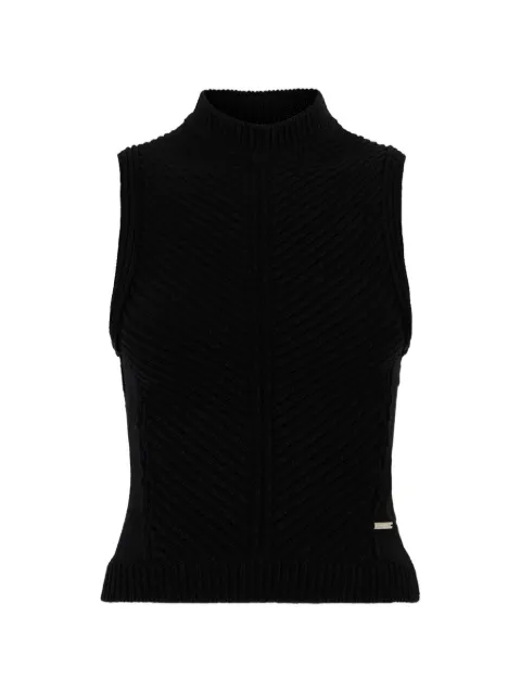 DSQUARED2 Après Ski ribbed-knit wool top