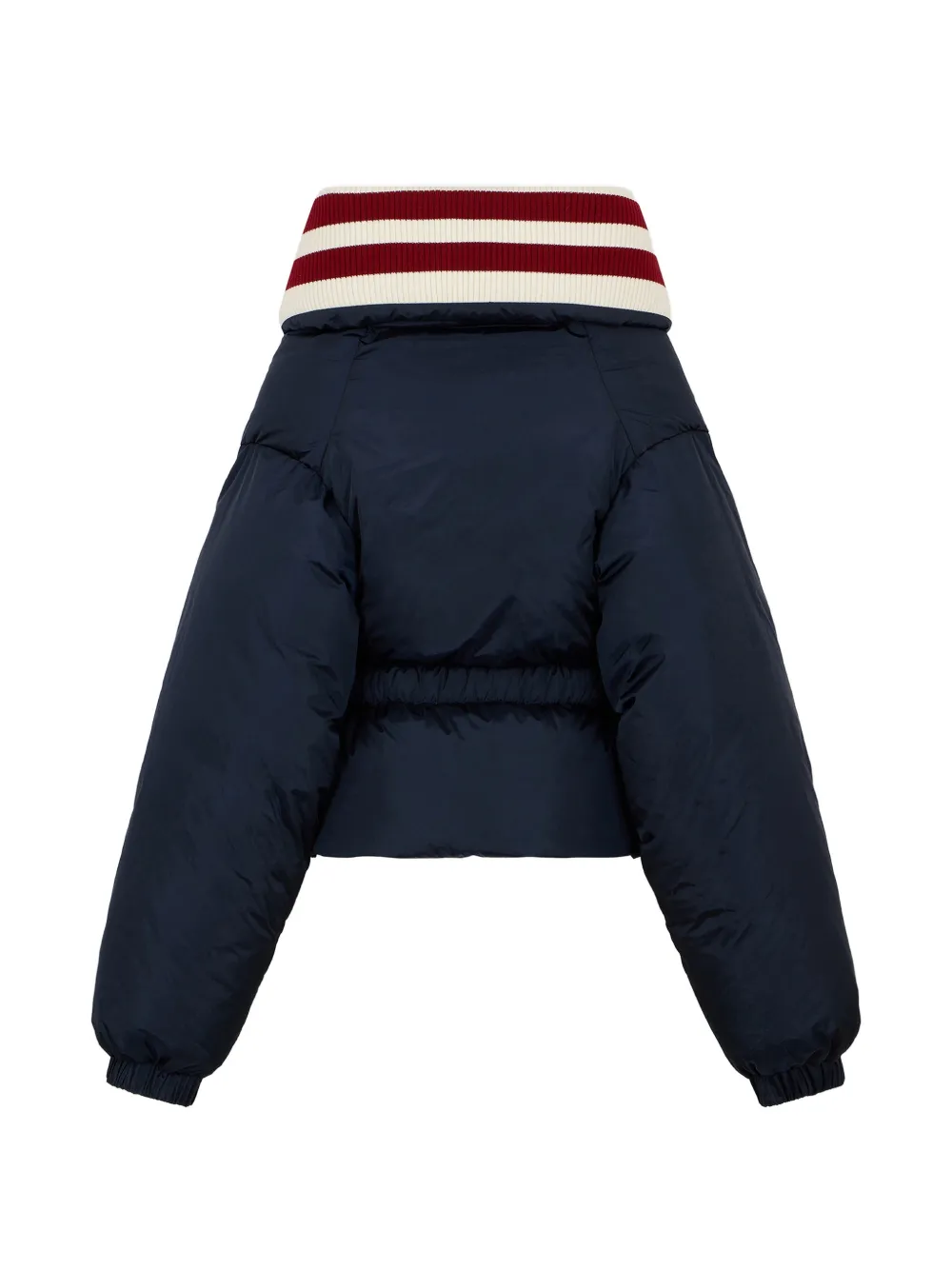 DSQUARED2 Gewatteerd jack met verlaagde kraag Blauw