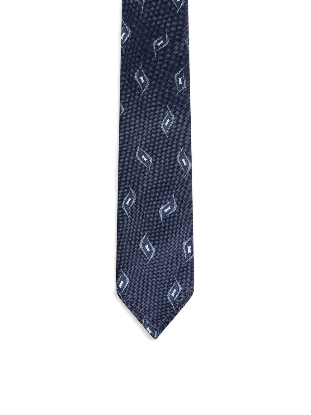 DSQUARED2 Stropdas met geometrische print Blauw