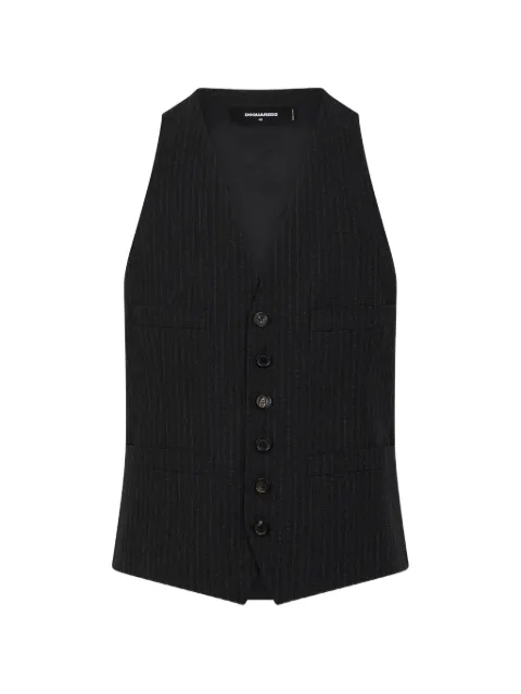 DSQUARED2 pinstripe vest