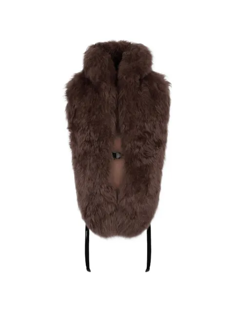 DSQUARED2 lamb-fur vest
