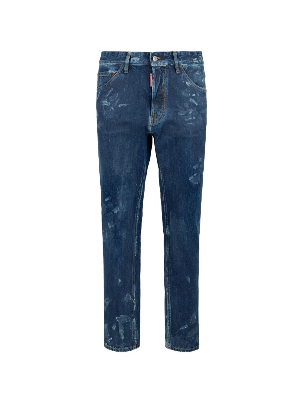 DSQUARED2 Jeans Teddy con effetto schiarito - Blu