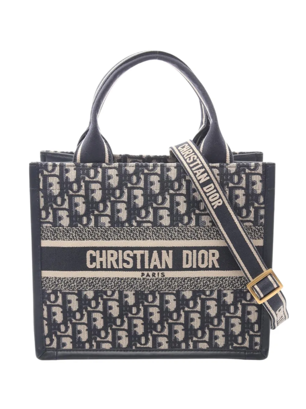 Christian Dior Pre-Owned 2010-2026 Small Oblique Book satchel - Blu