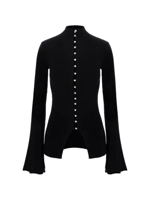 MANURÍ Leyla crystal-embellished blouse
