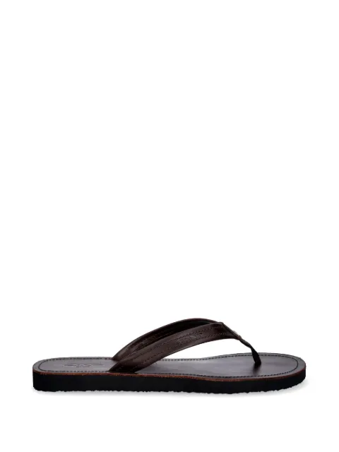 Gant logo-embossed flip-flops