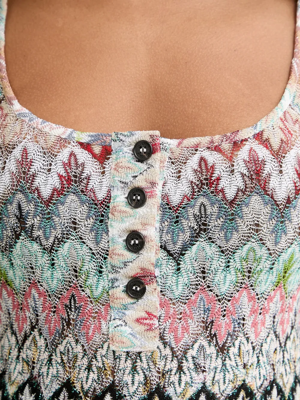Missoni Top met zigzagpatroon Beige