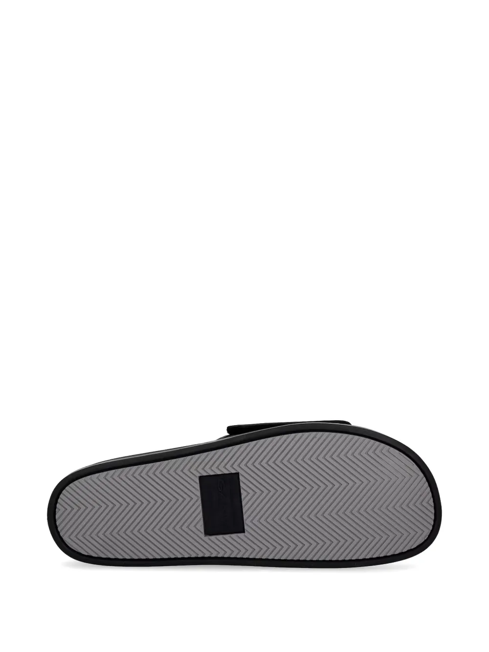 Gant logo-print slides Zwart