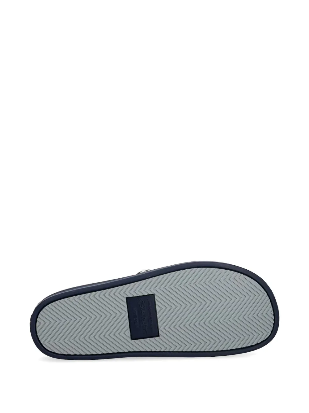Gant logo-plaque slides Blauw