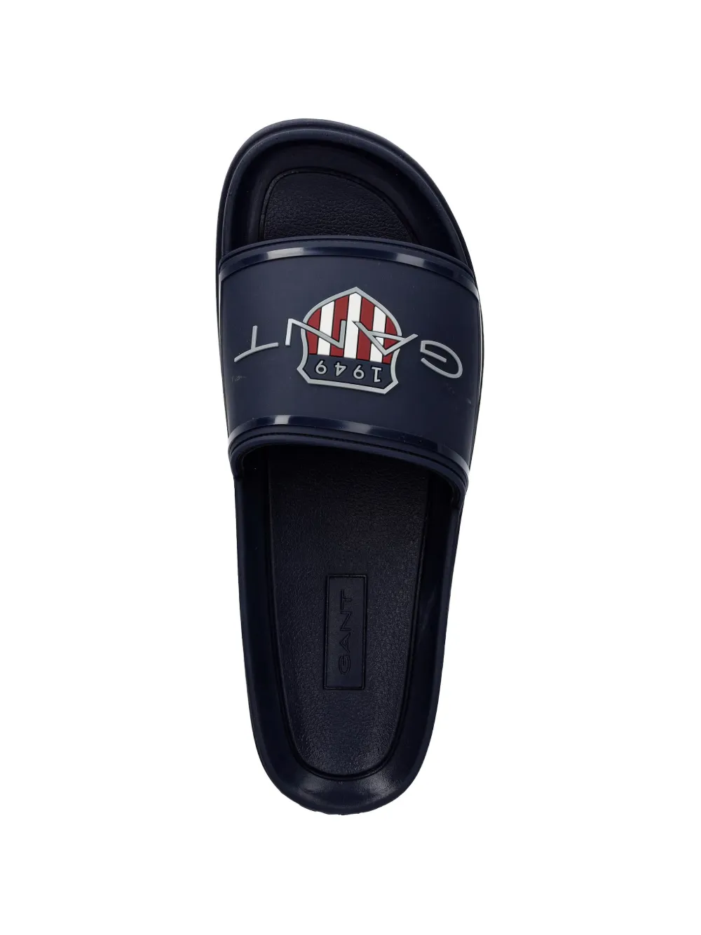 Gant logo-plaque slides Blauw