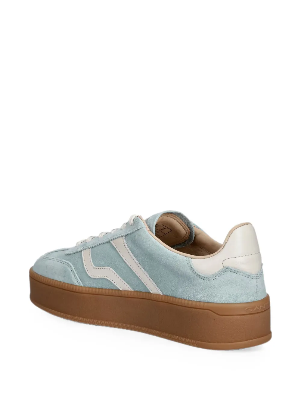 Gant suede platform sneakers Blauw