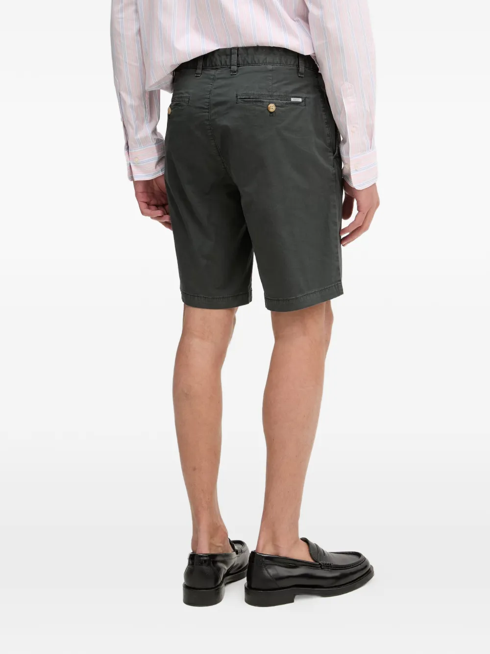 Gant Shorts met logo Grijs