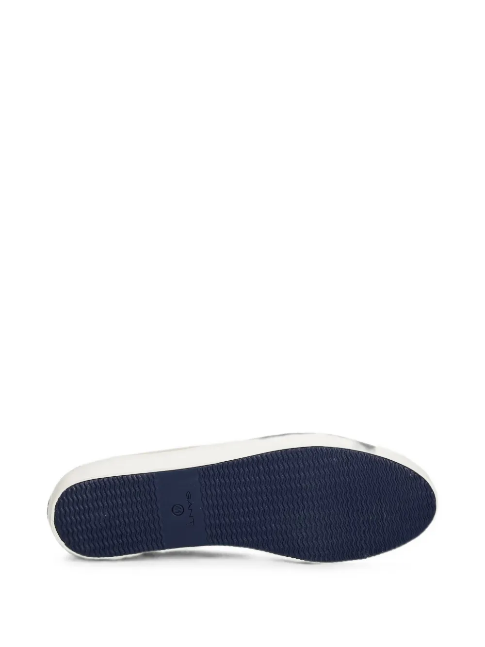 Gant lace-up logo-embroidered sneakers Beige