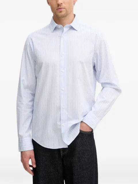 Gant vertical-stripe long-sleeve shirt