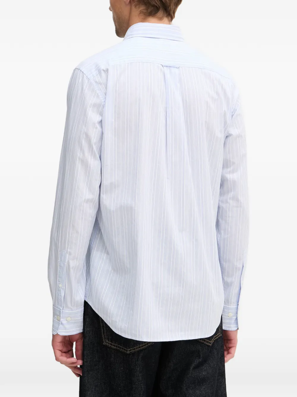 Gant Gestreept overhemd Blauw