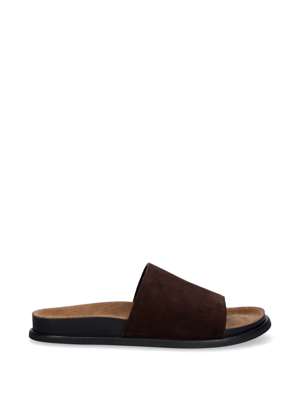 VAGABOND Effie suede-finish flat sandals Bruin