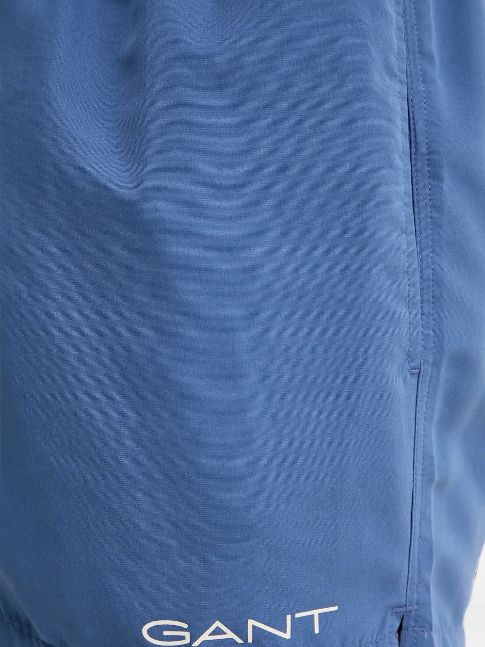 Gant Zwembroek met logoprint en trekkoord Blauw