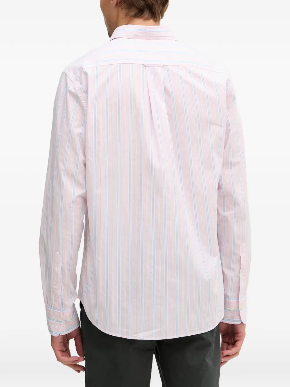 Gant Gestreept overhemd Roze