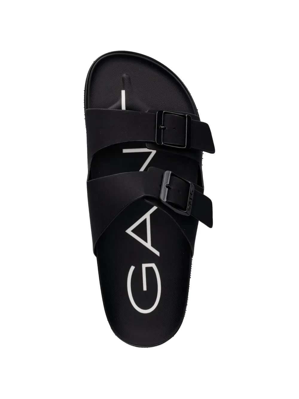 Gant buckle-fastening slides Zwart