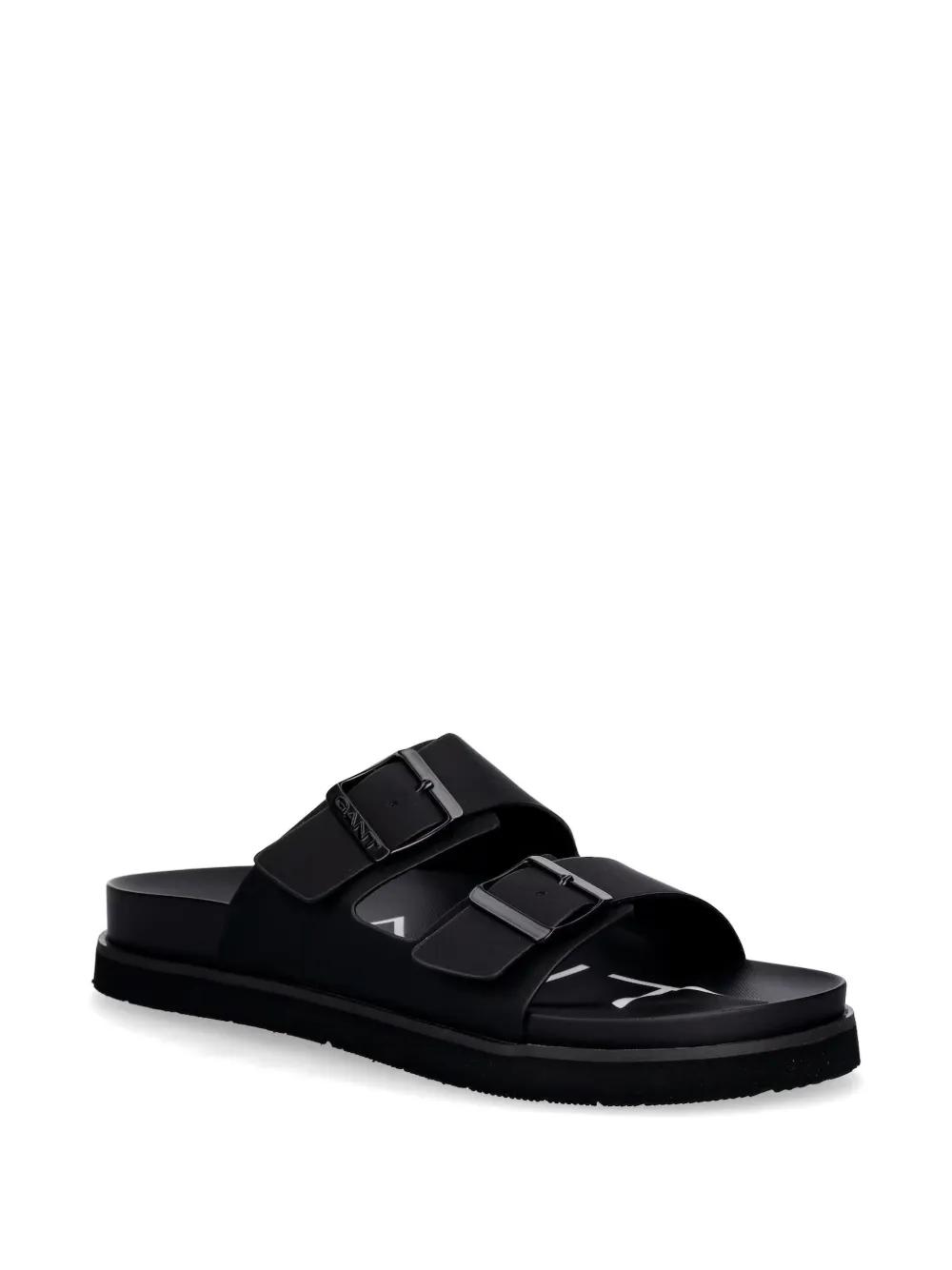 Gant buckle-fastening slides Zwart