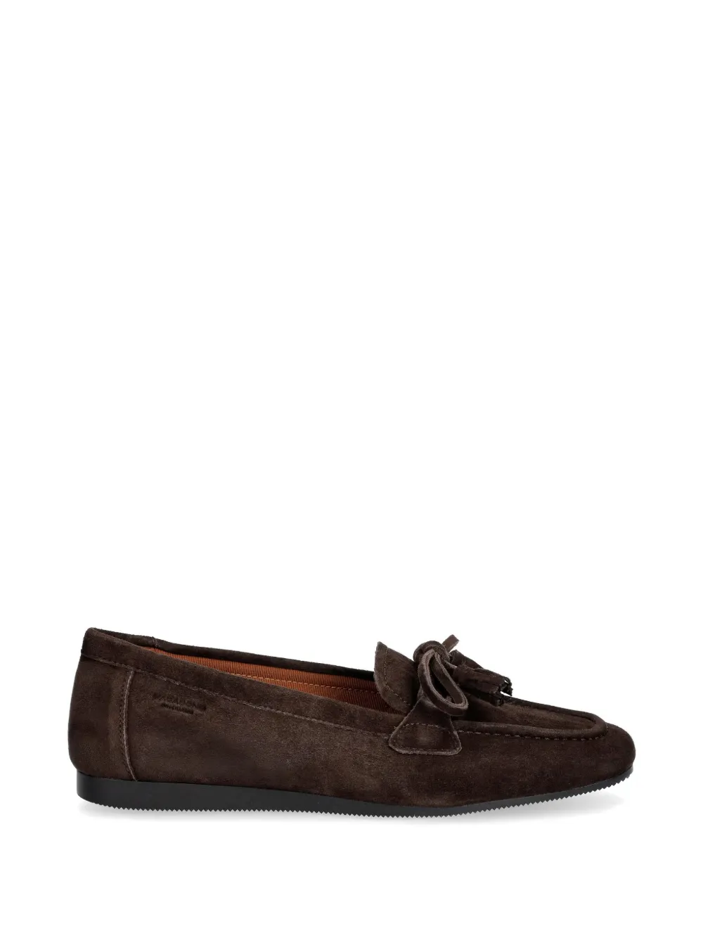 VAGABOND Hillary tassel-detail suede loafers - Marrone