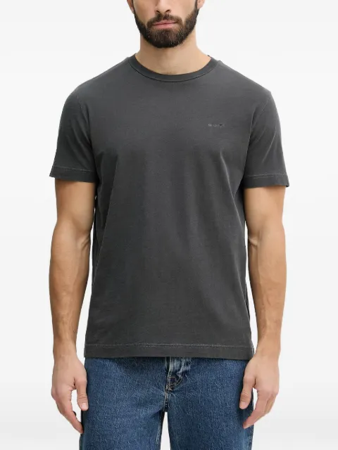 Gant logo-embroidered T-shirt