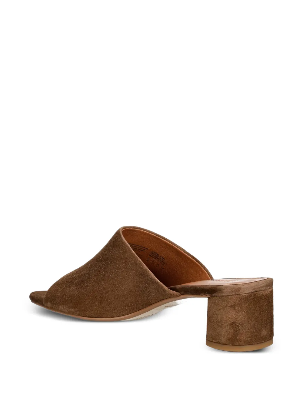 VAGABOND Piper suede slip-on sandals Bruin