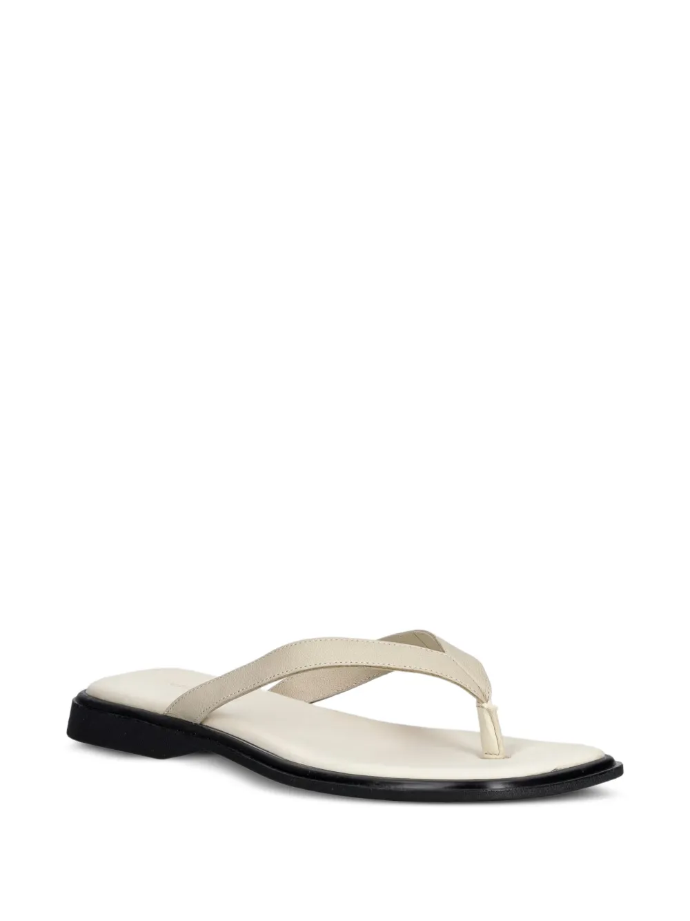 VAGABOND Izzy thong-strap leather sandals Wit