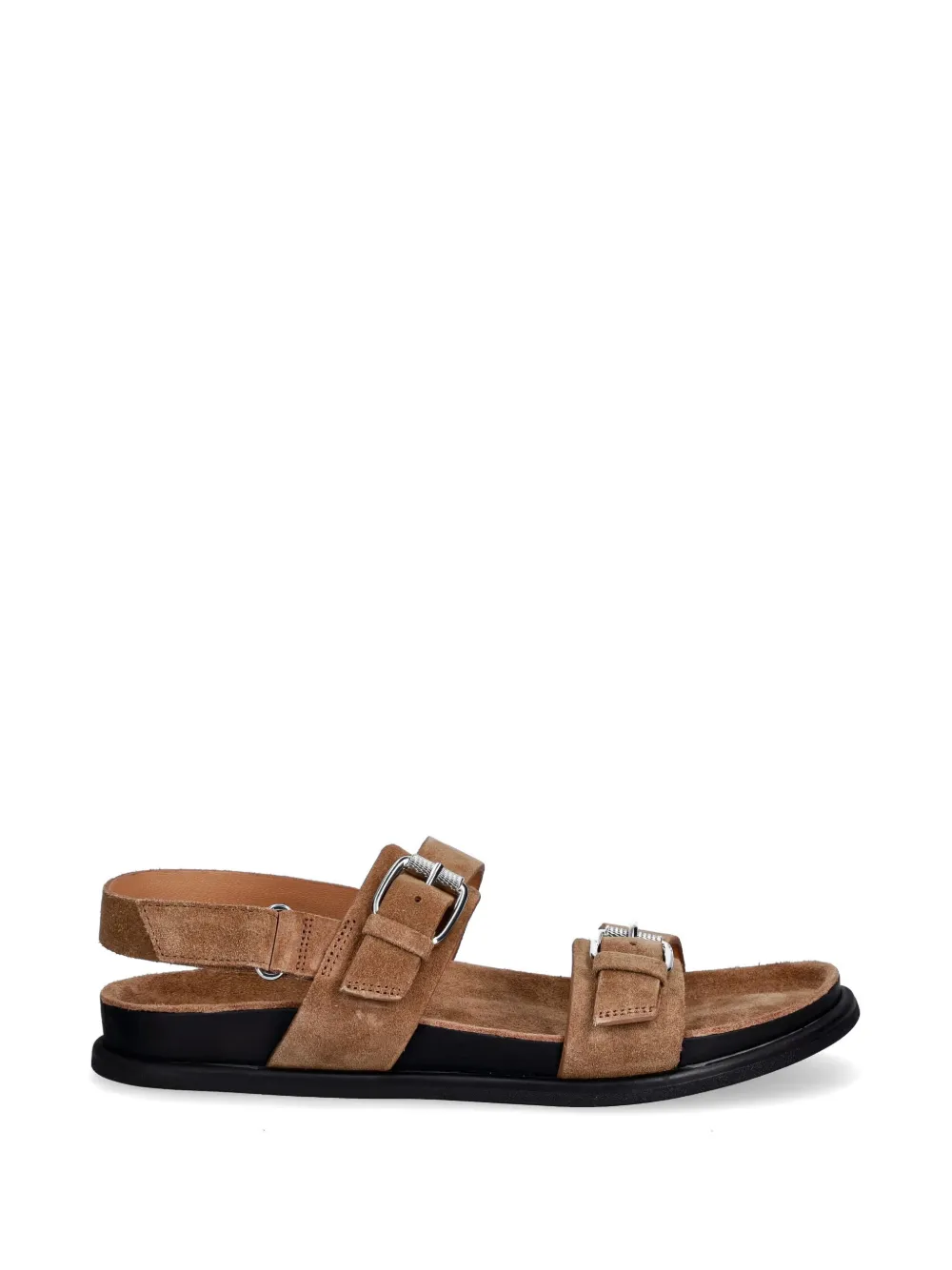Vagabond Effie Buckle-fastening Slingback Sandals In Brown