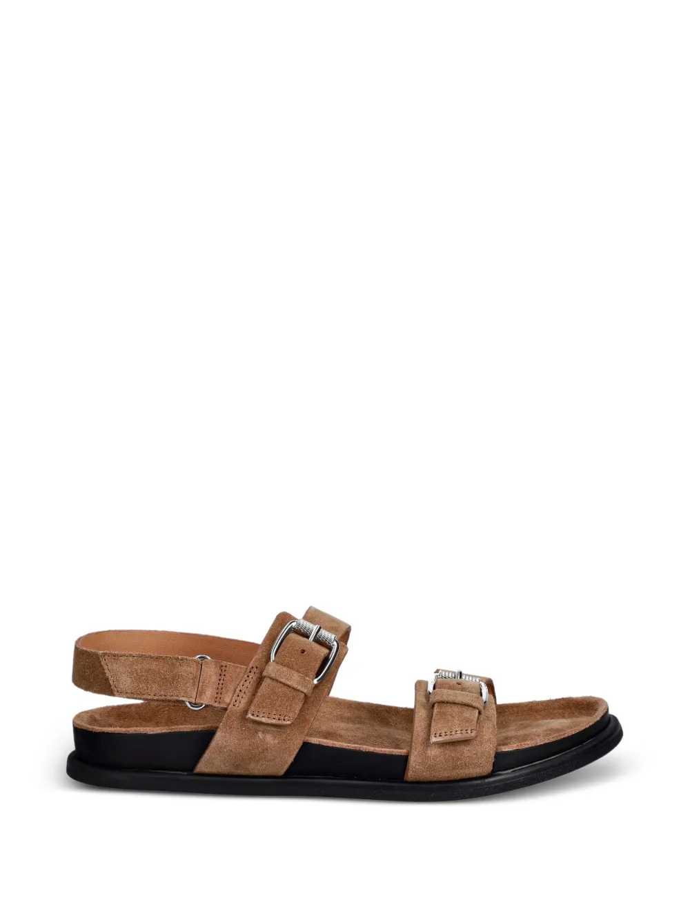 VAGABOND Effie buckle-fastening slingback sandals - Brown