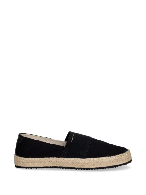 Gant elasticated-strap braided espadrilles